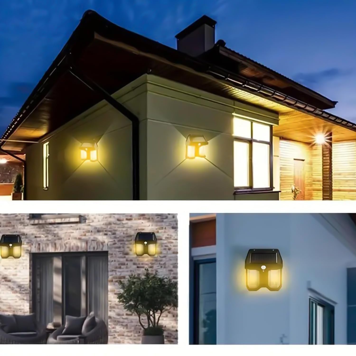 12585 Outdoor Solar Wall Lamp Outdoor Waterproof High Quality Lamp Induction Garden Lamp Garden Villa Night Lamp Double Lamp Light (1 Pc) 12585 Outdoor Solar Wall Lamp Outdoor Waterproof High Quality Lamp Induction Garden Lamp Garden Villa Night Lamp Double Lamp Light (1 Pc)